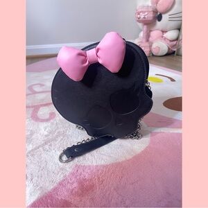 Monster High Logo Skullette Purse Crossbody Bag